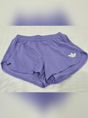 Adidas Lilac Zip Side Shorts